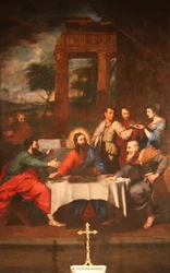 Le Christ et les pèlerins d